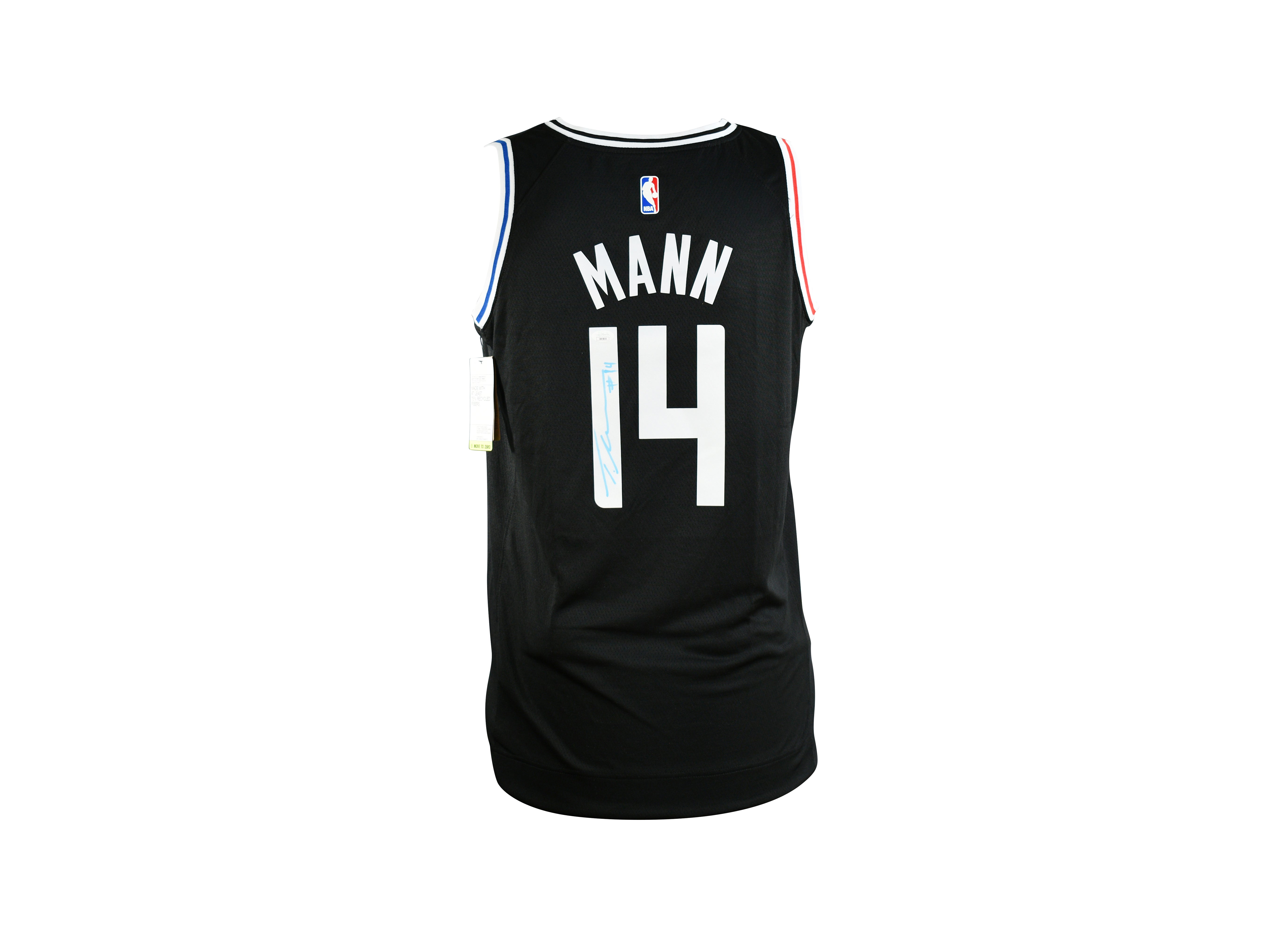 Terance Mann Signed Los Angeles Clippers Jersey