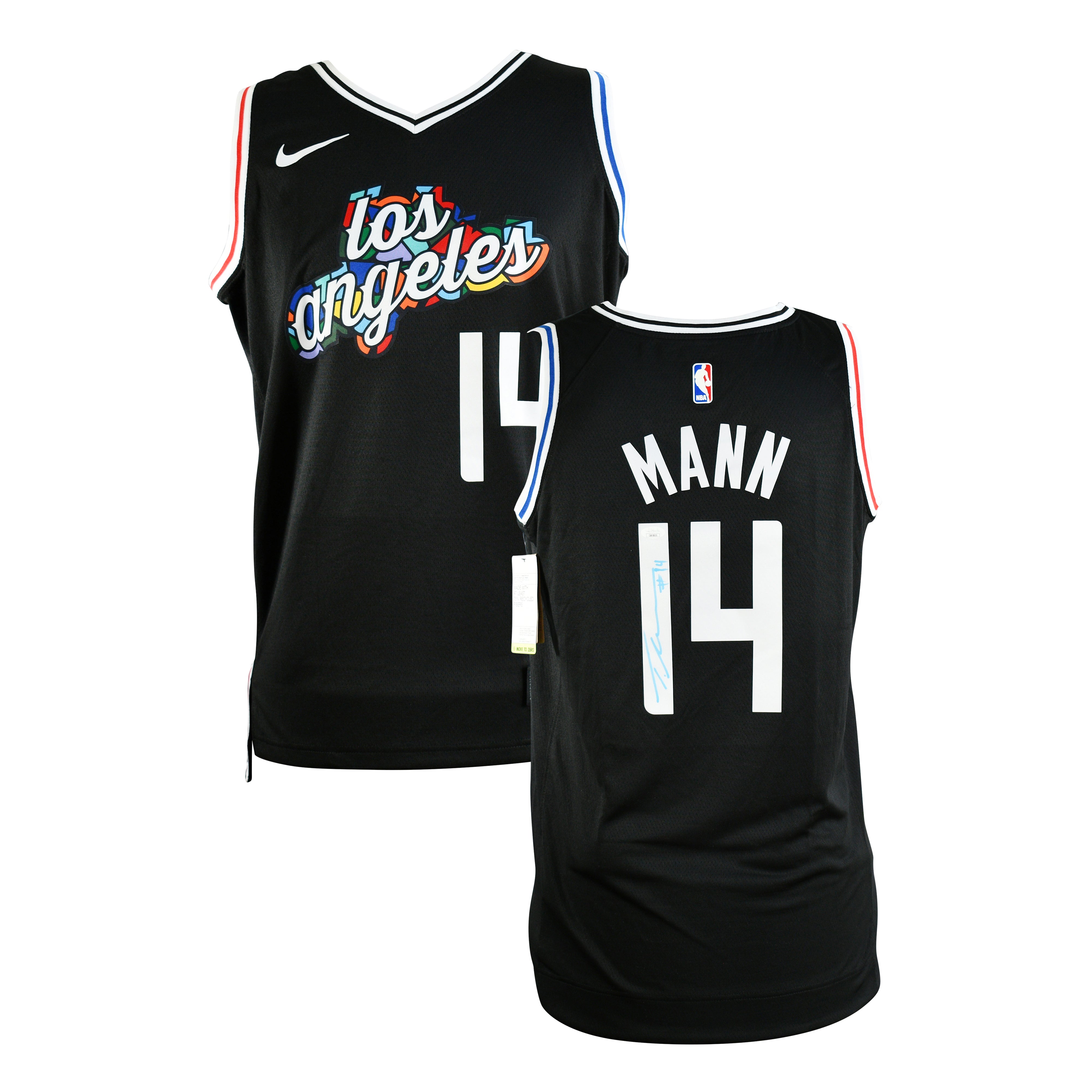 Terance Mann Signed Los Angeles Clippers Jersey