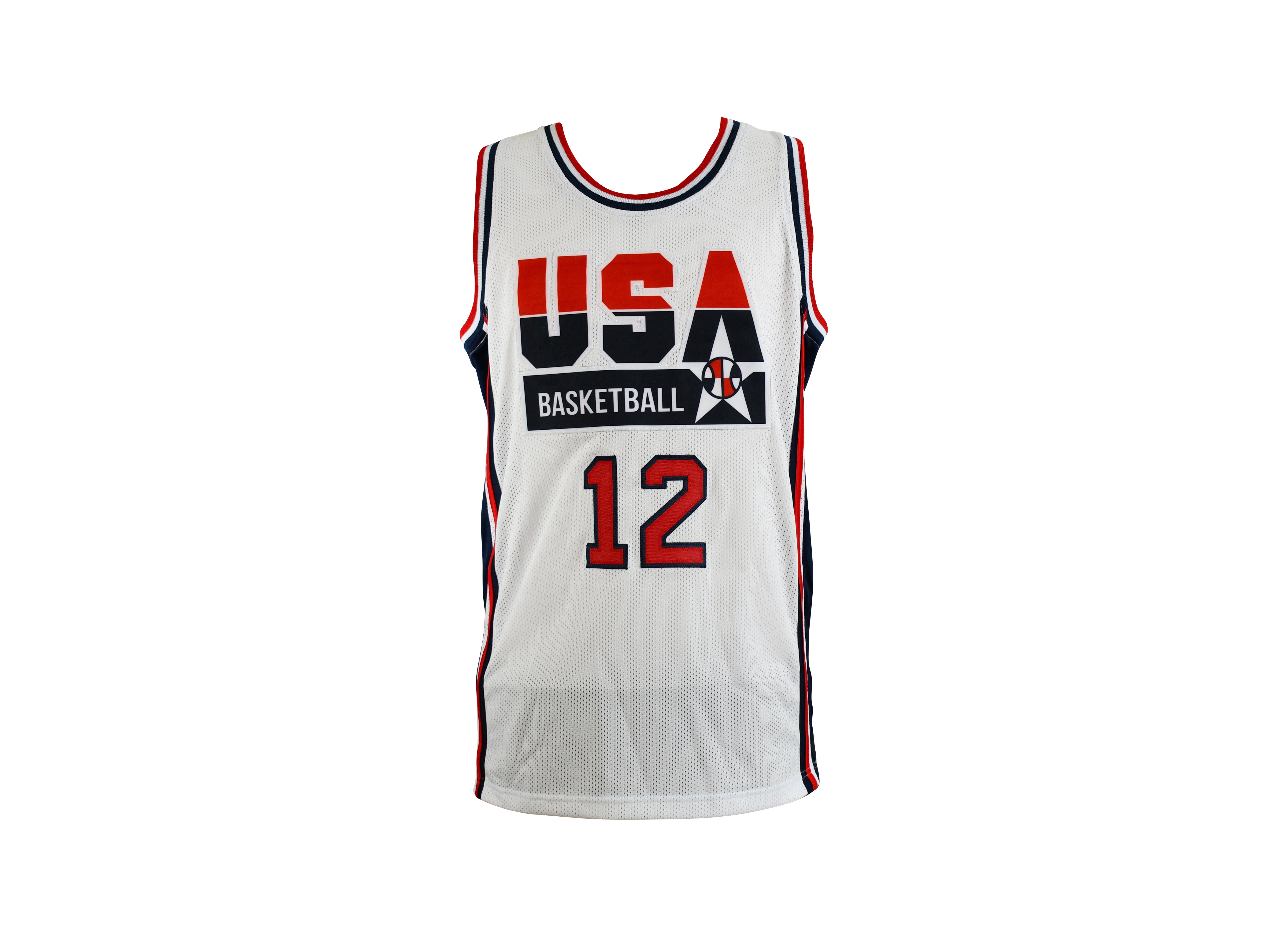 Dominique Wilkins Signed Team USA White Jersey