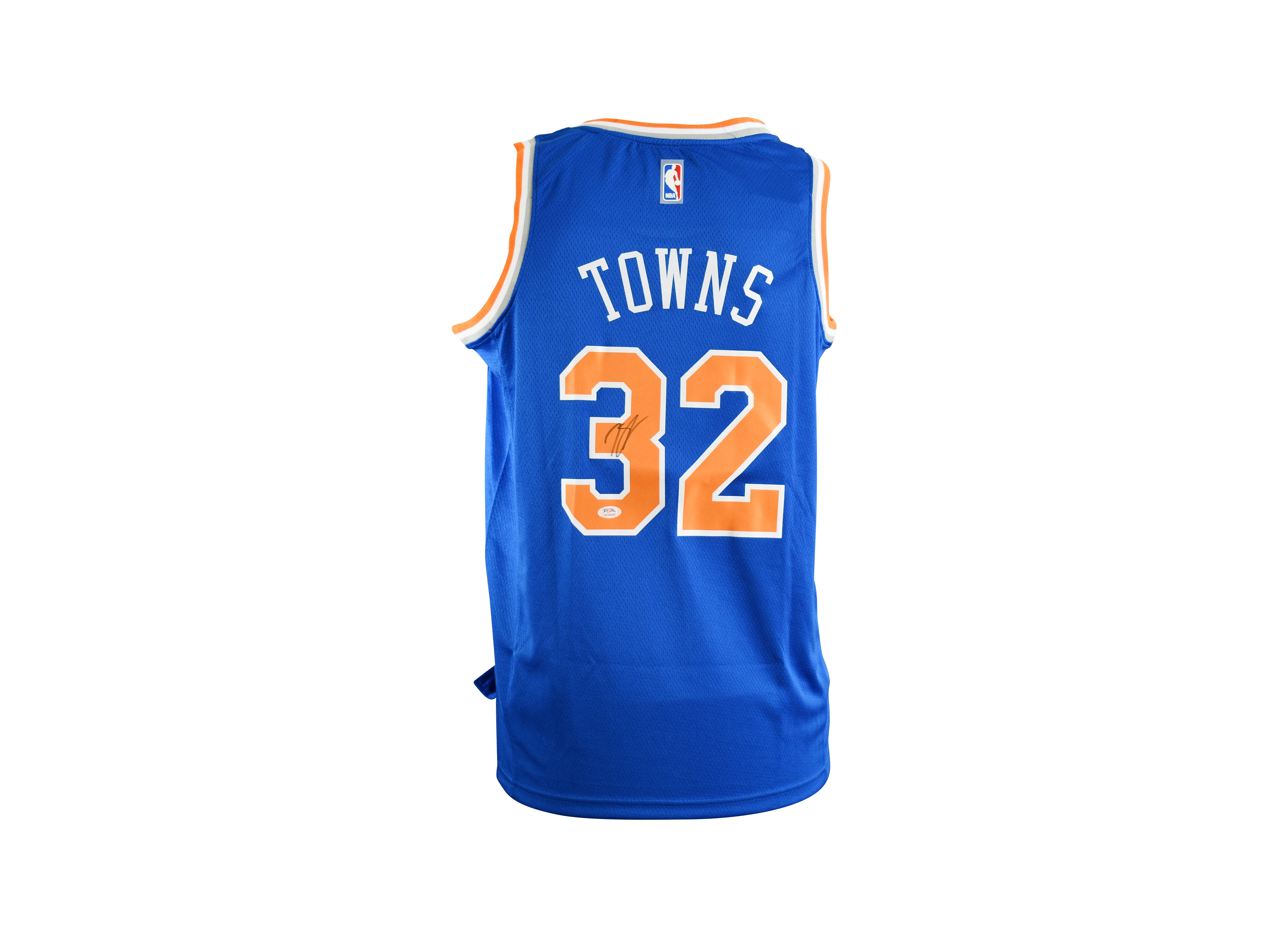 Karl-Anthony Towns Signed New York Knicks Jersey