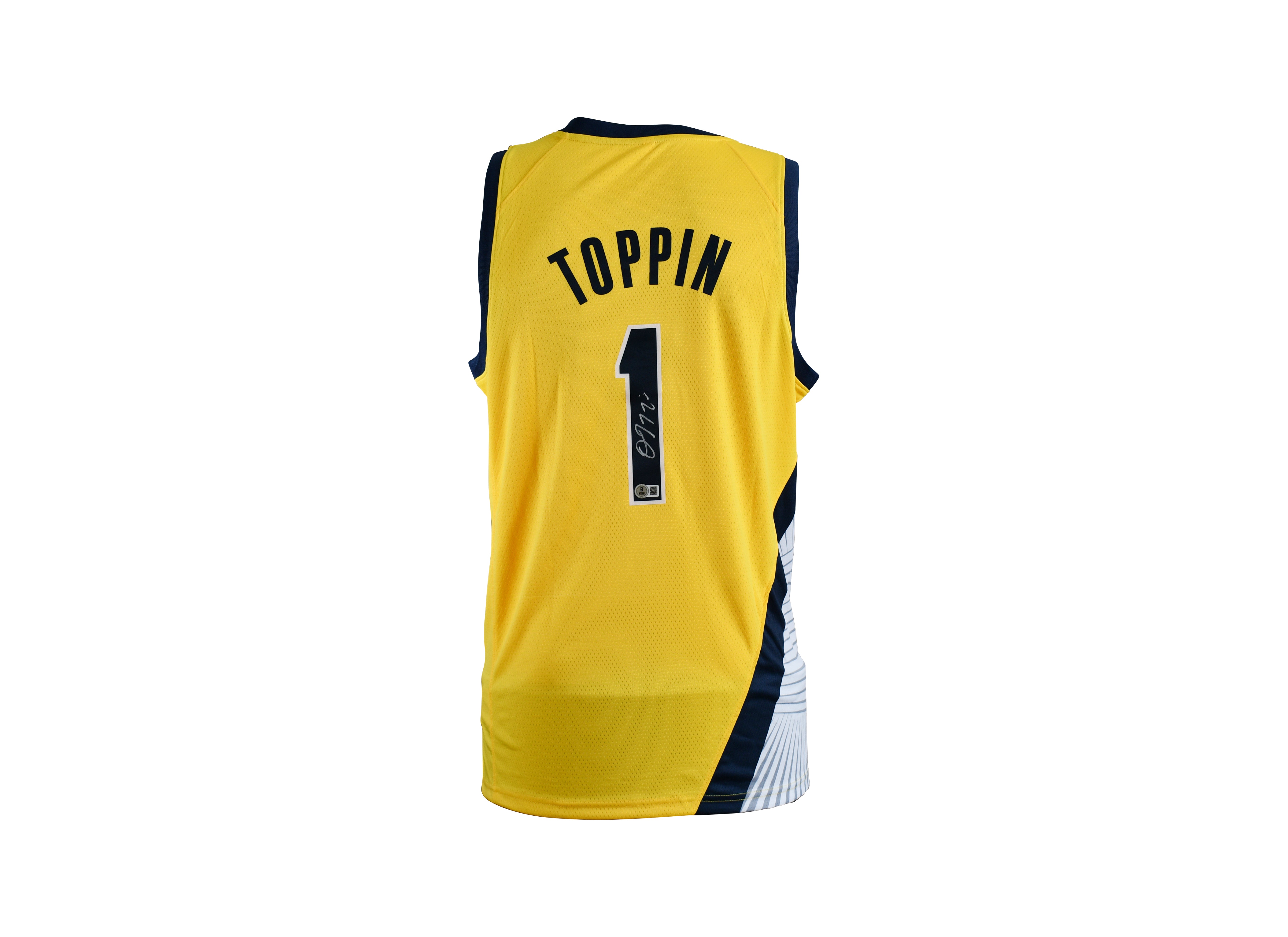 Obi Toppin Signed Indiana Pacers Jersey