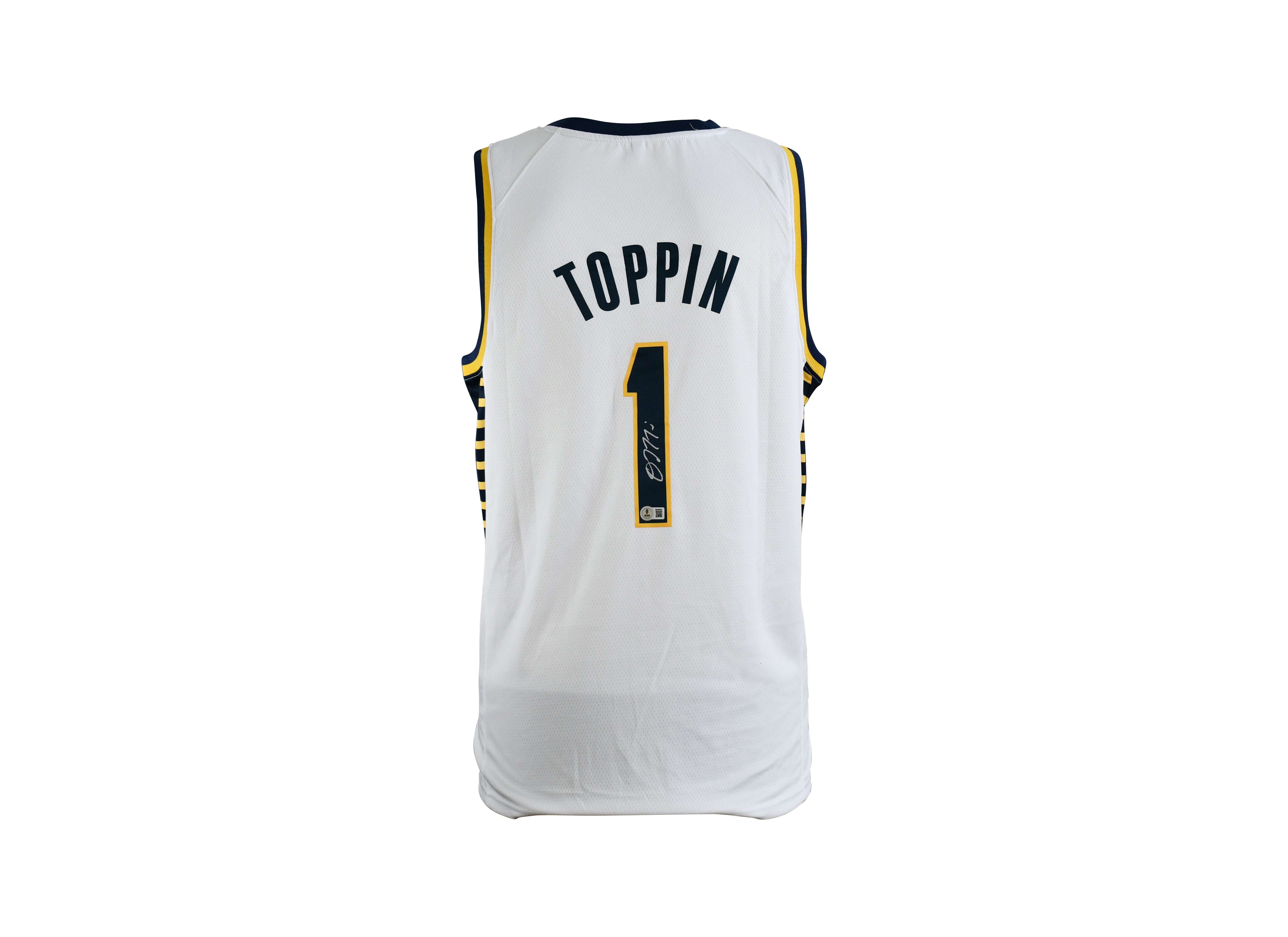 Obi Toppin Signed Indiana Pacers Jersey