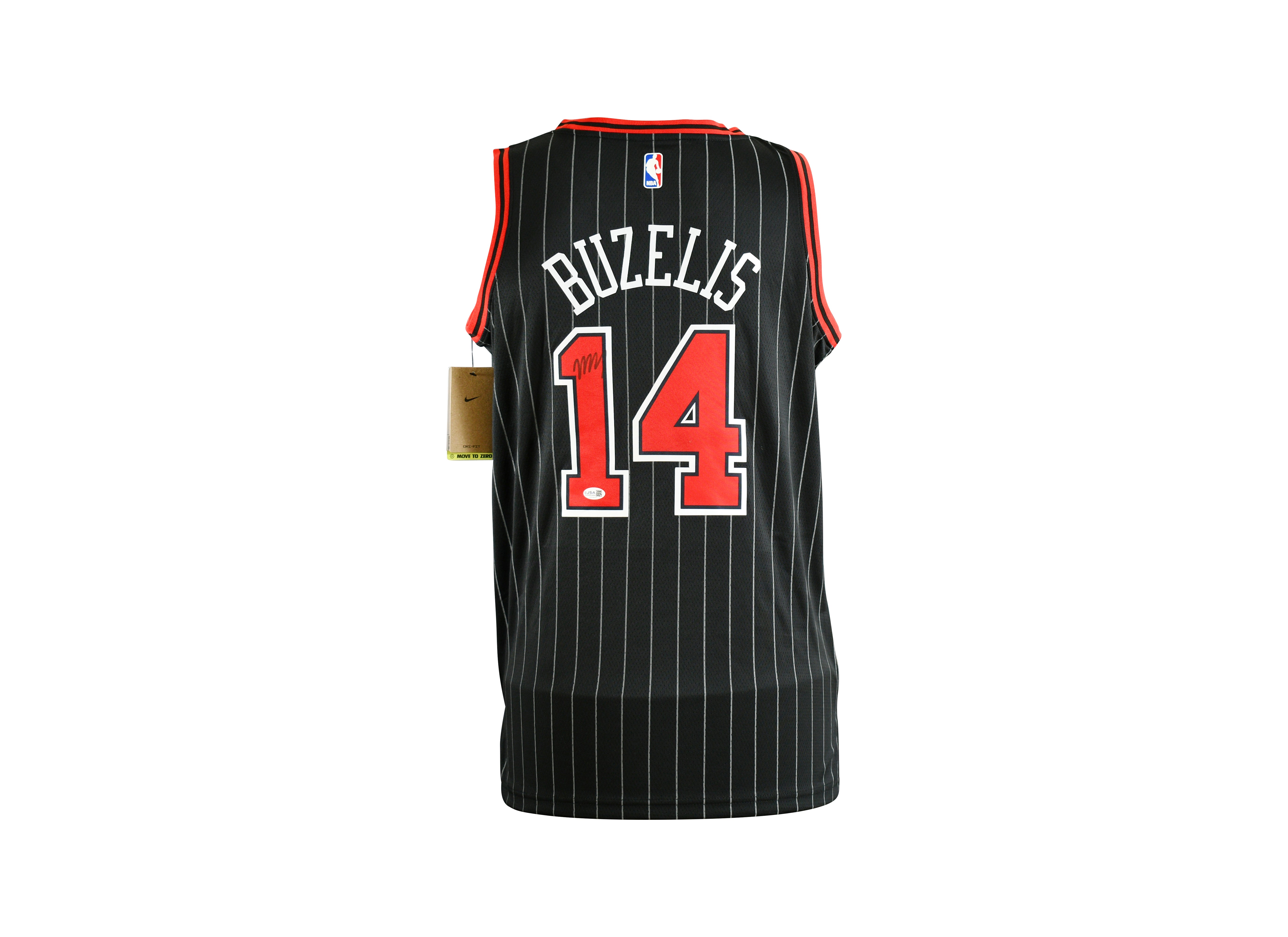 Matas Buzelis Signed Chicago Bulls Jersey