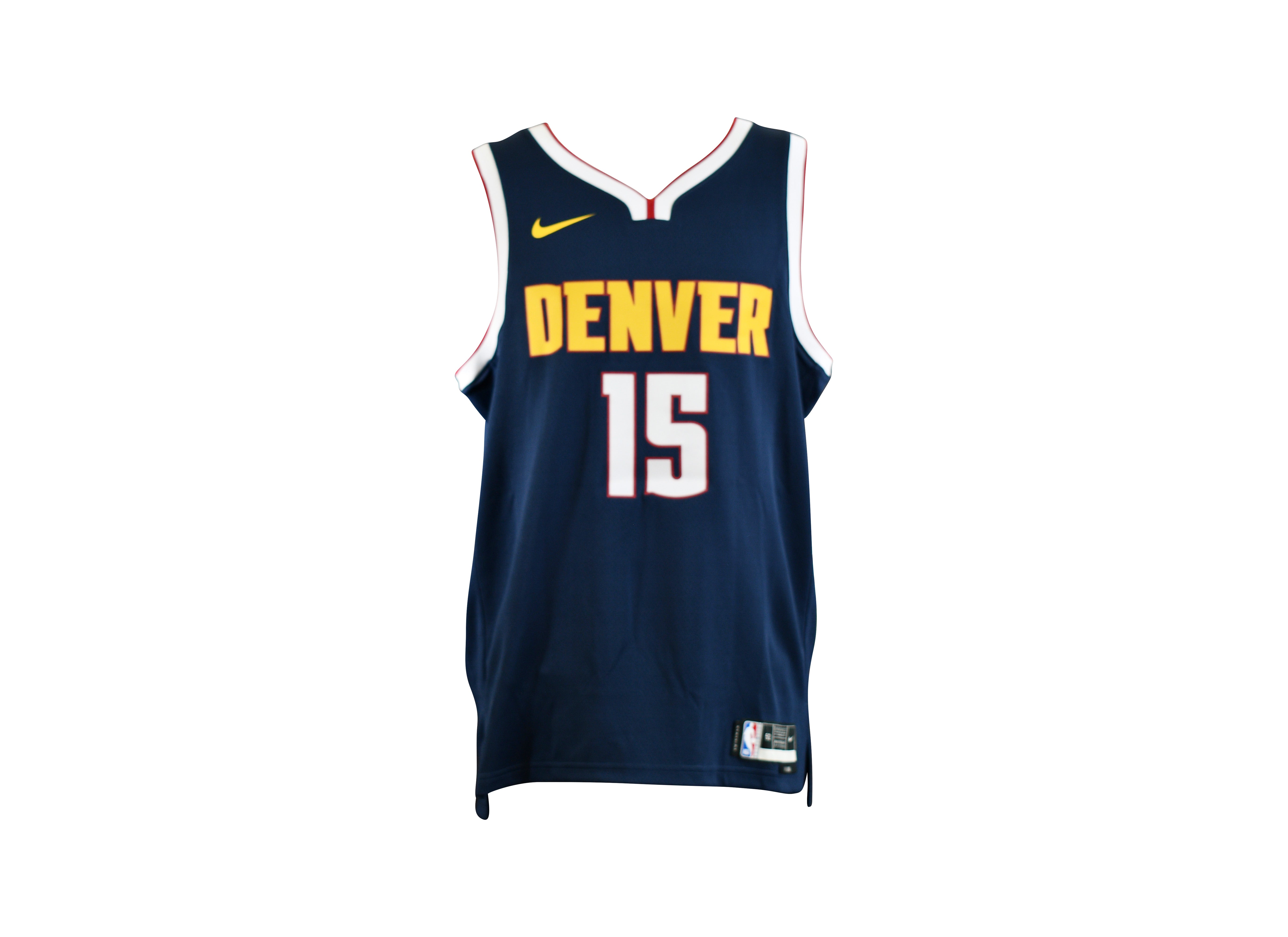 Nikola Jokic Signed Denver Nuggets SWINGMAN Jersey