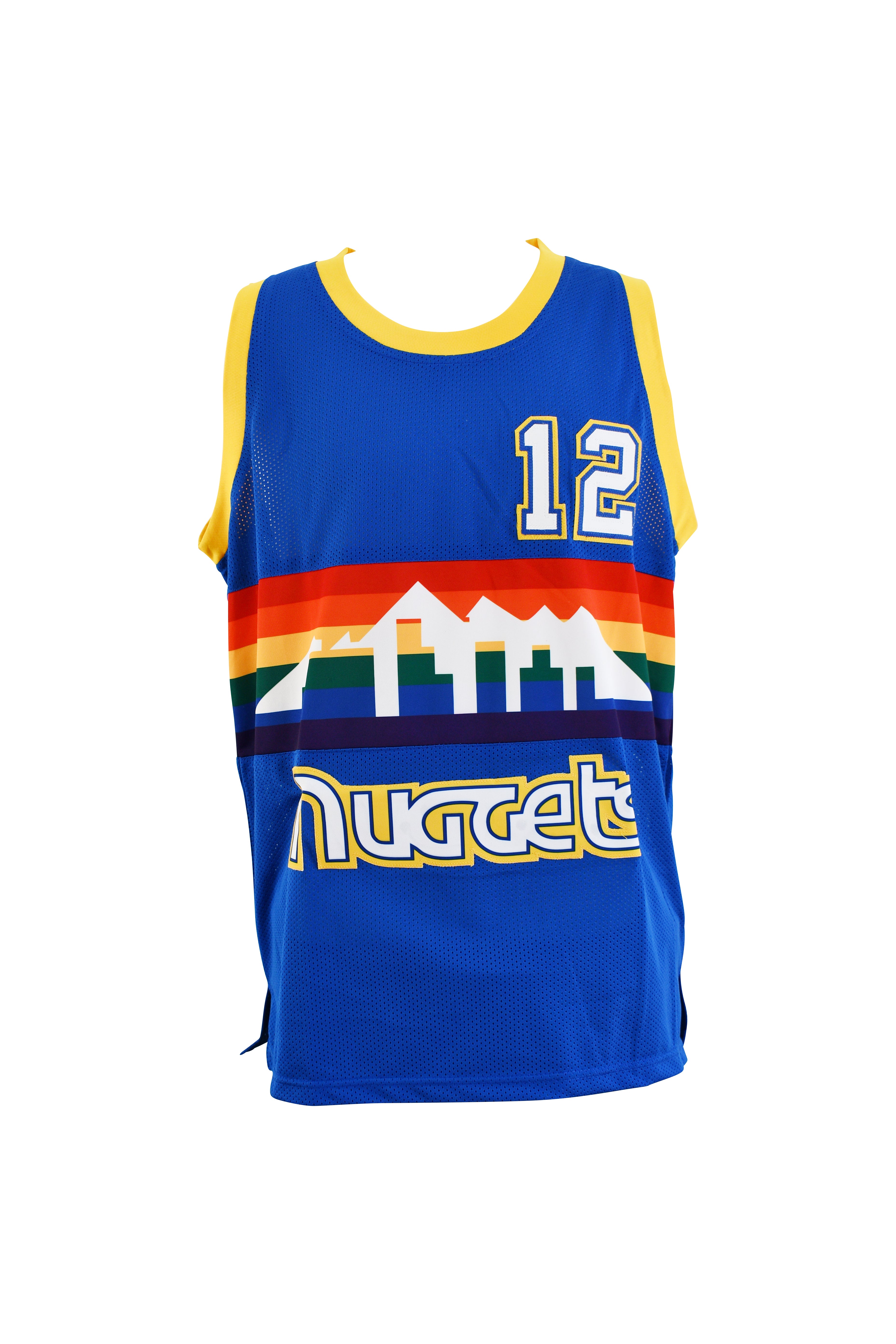 Fat Lever Signed Denver Nuggets Jersey