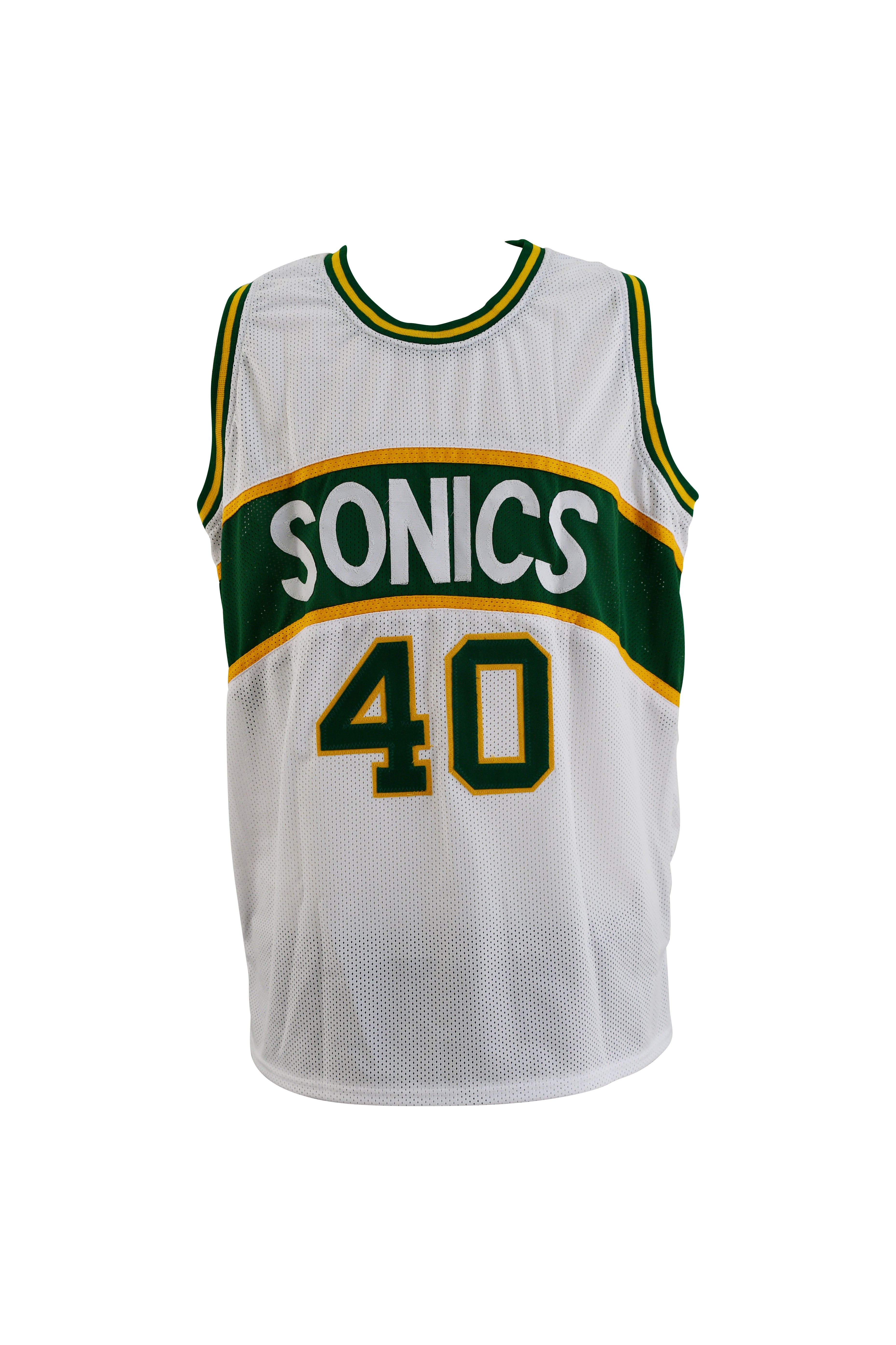 Shawn Kemp Signed Seattle Supersonics Jersey