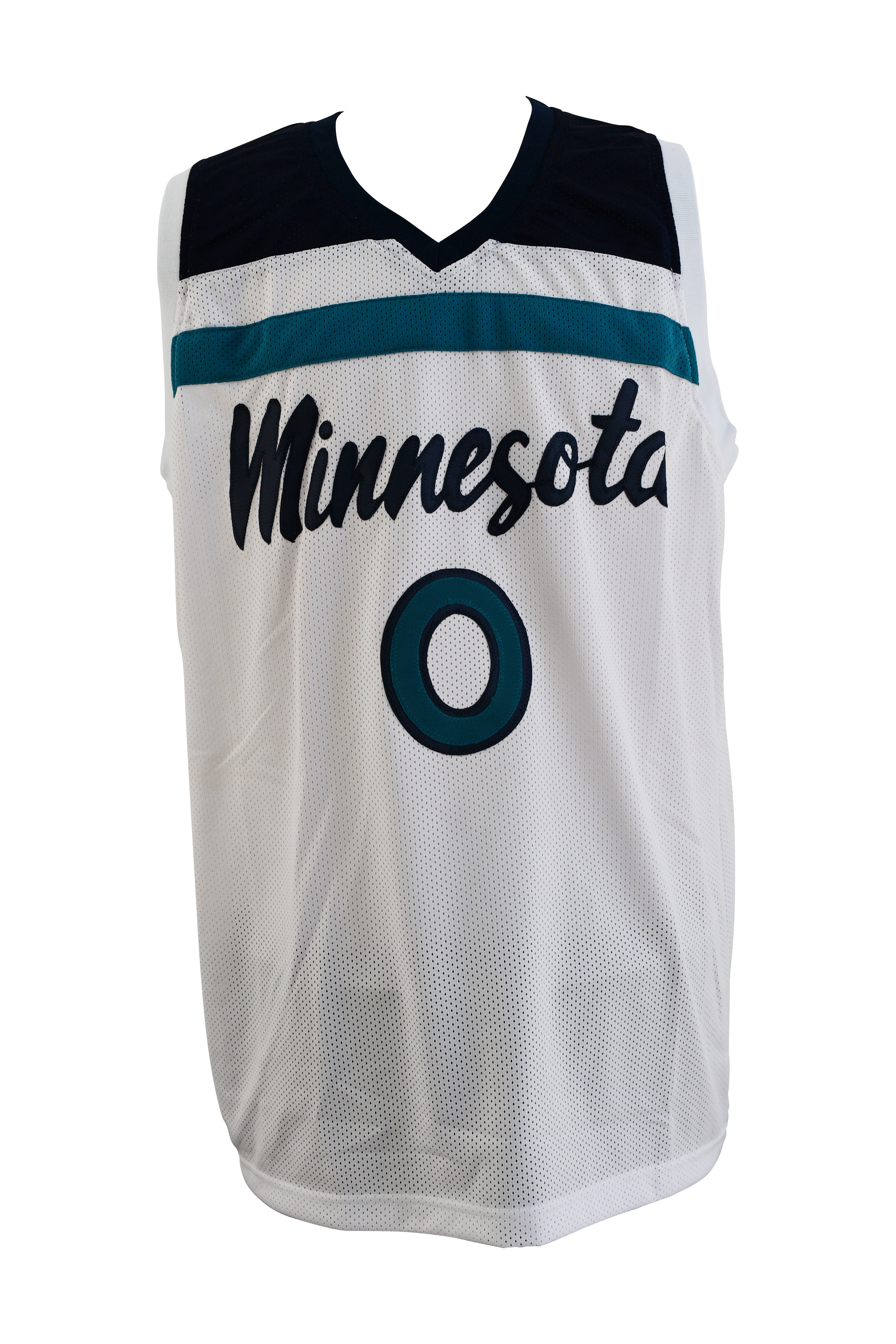 Donte DiVincenzo Signed Minnesota Timberwolves White Jersey