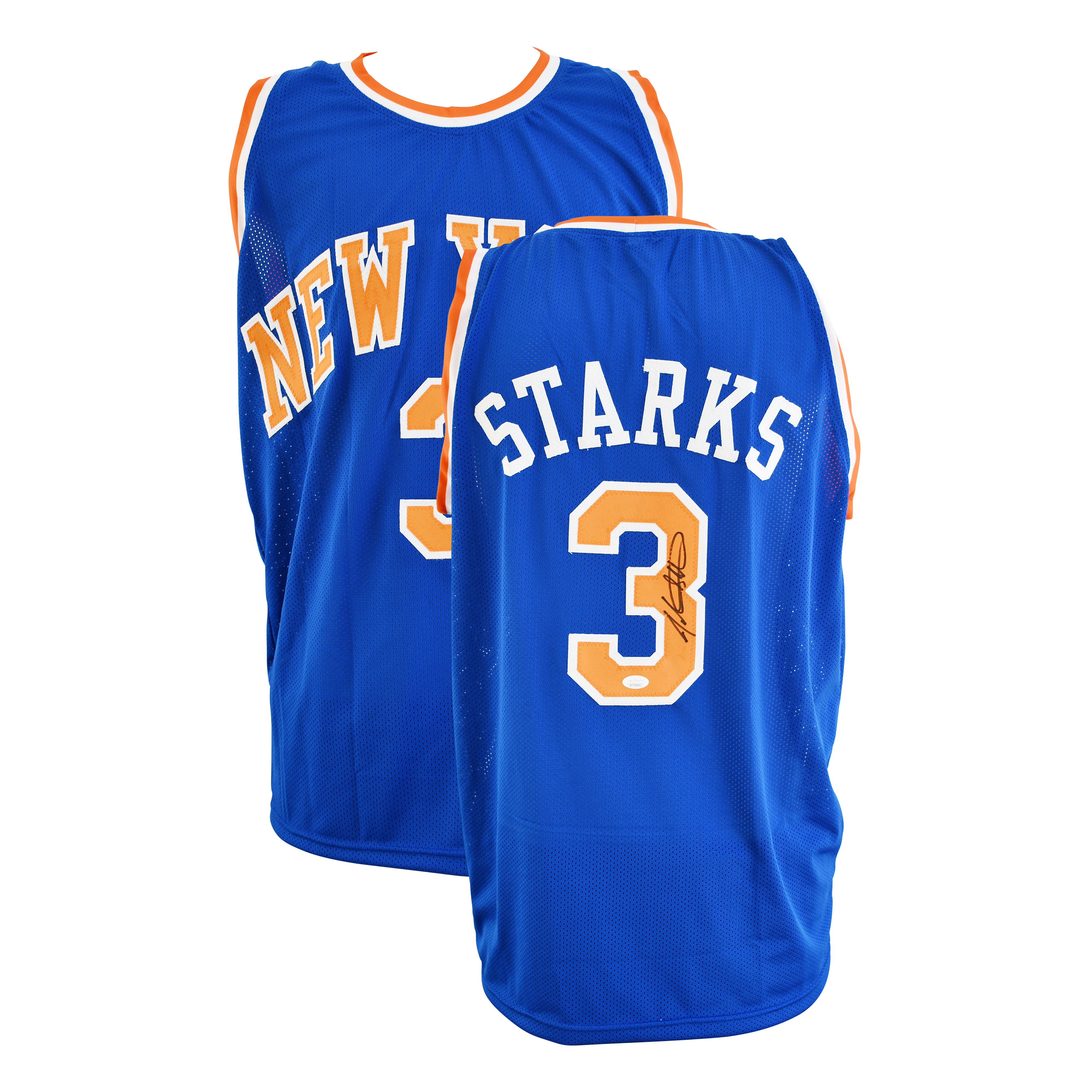 John Starks Signed New York Knicks Jersey