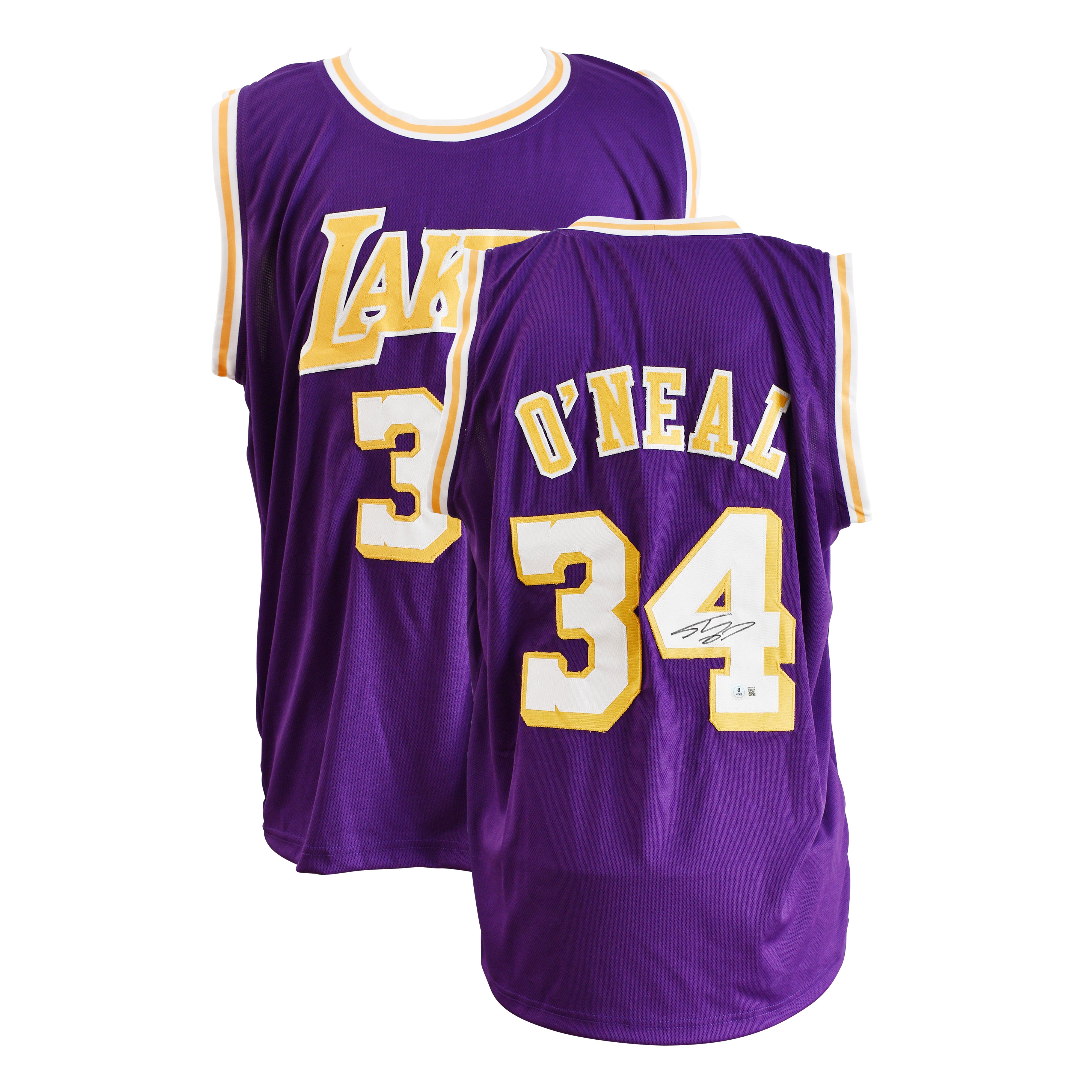 Shaquille O'Neal Signed Los Angeles Lakers Jersey