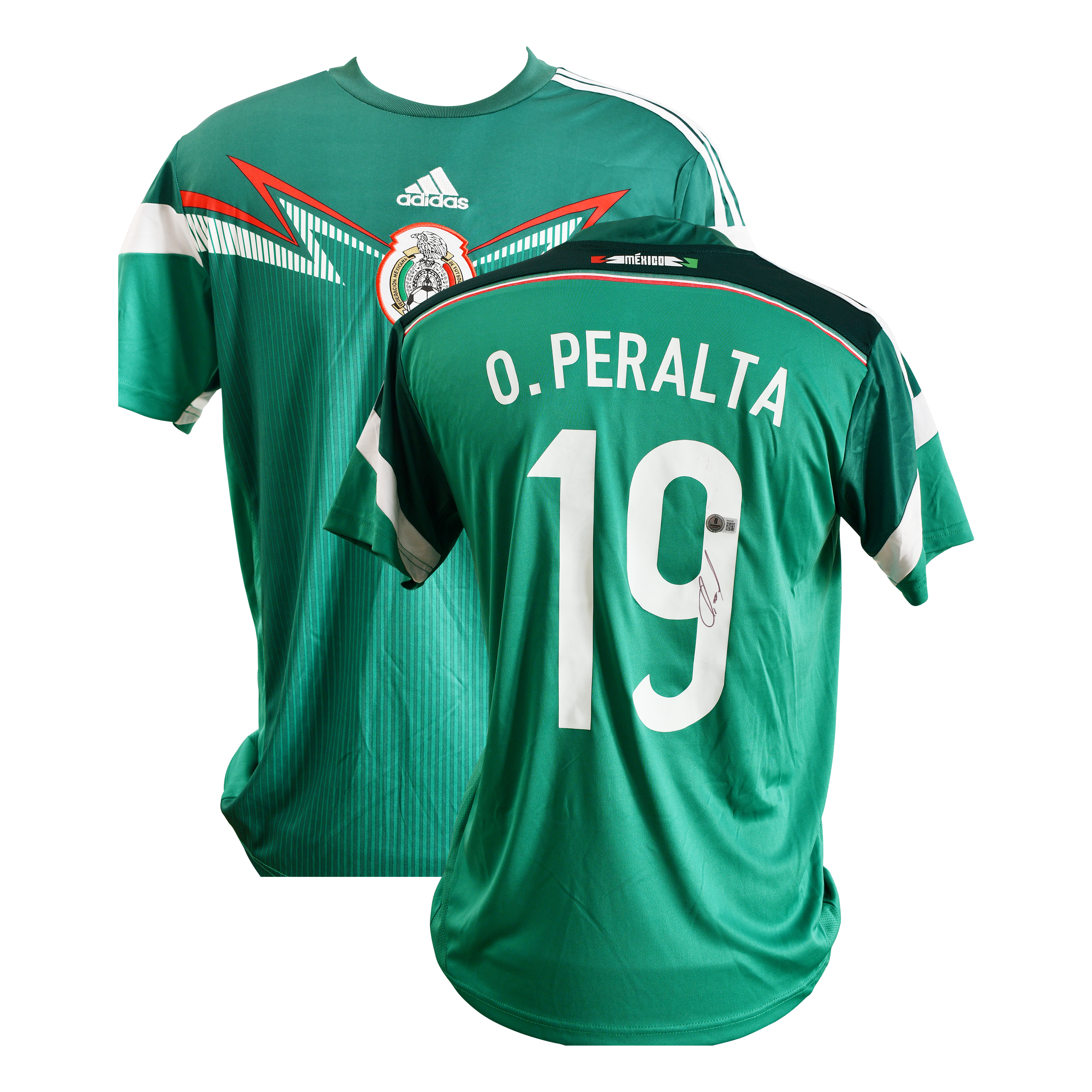 Oribe Peralta Signed Mexico Jersey