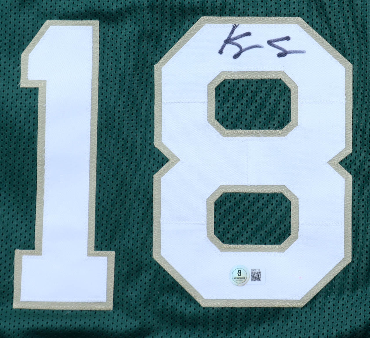 Kyle Kuzma Signed Bucks Jersey
