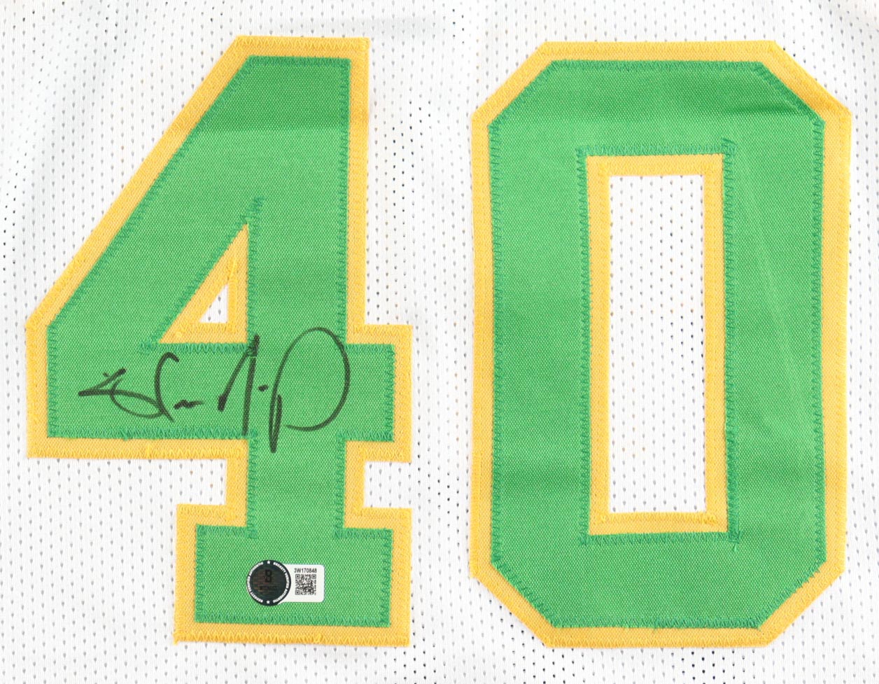 SHAWN KEMP SIGNED SEATTLE JERSEY