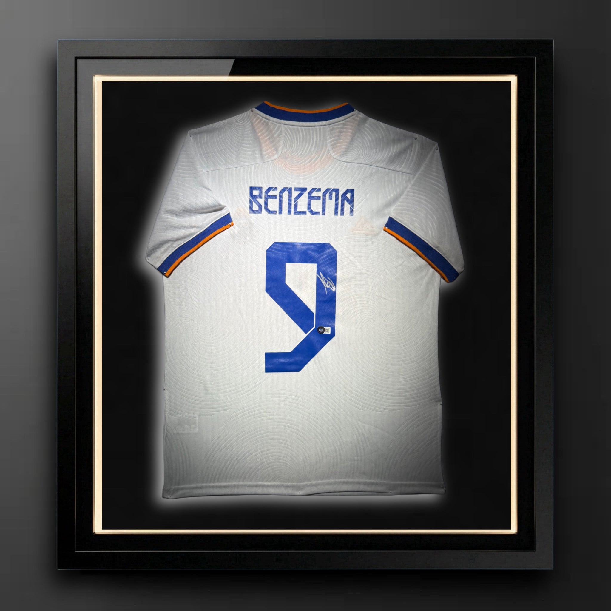 Karim Benzema Signed Real Madrid Authentic Jersey Certified by Beckett authentic-signatures