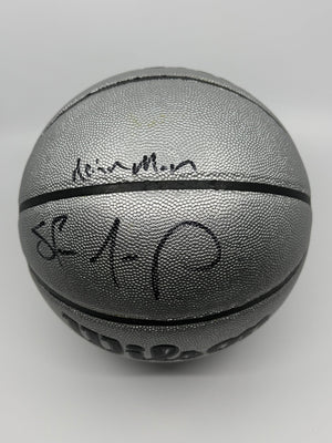 Shawn Kemp Signed Platinum Edition Basketball Inscribed "Reign Man", Certified by Beckett