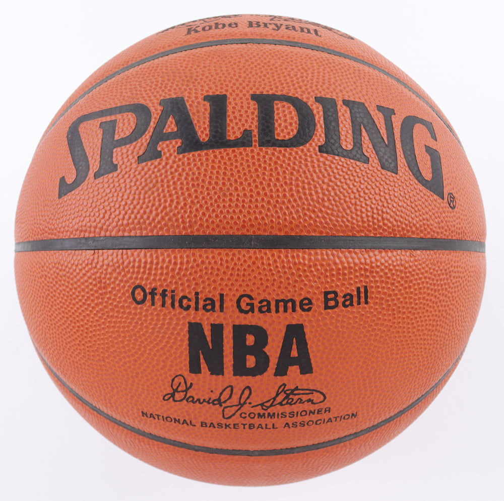 Kobe Bryant Signed Spalding 2001 NBA Finals Official Basketball