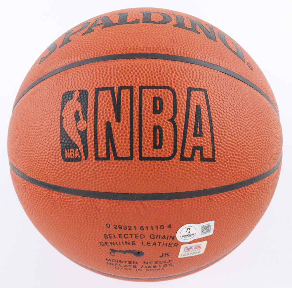 Kobe Bryant Signed Spalding 2001 NBA Finals Official Basketball