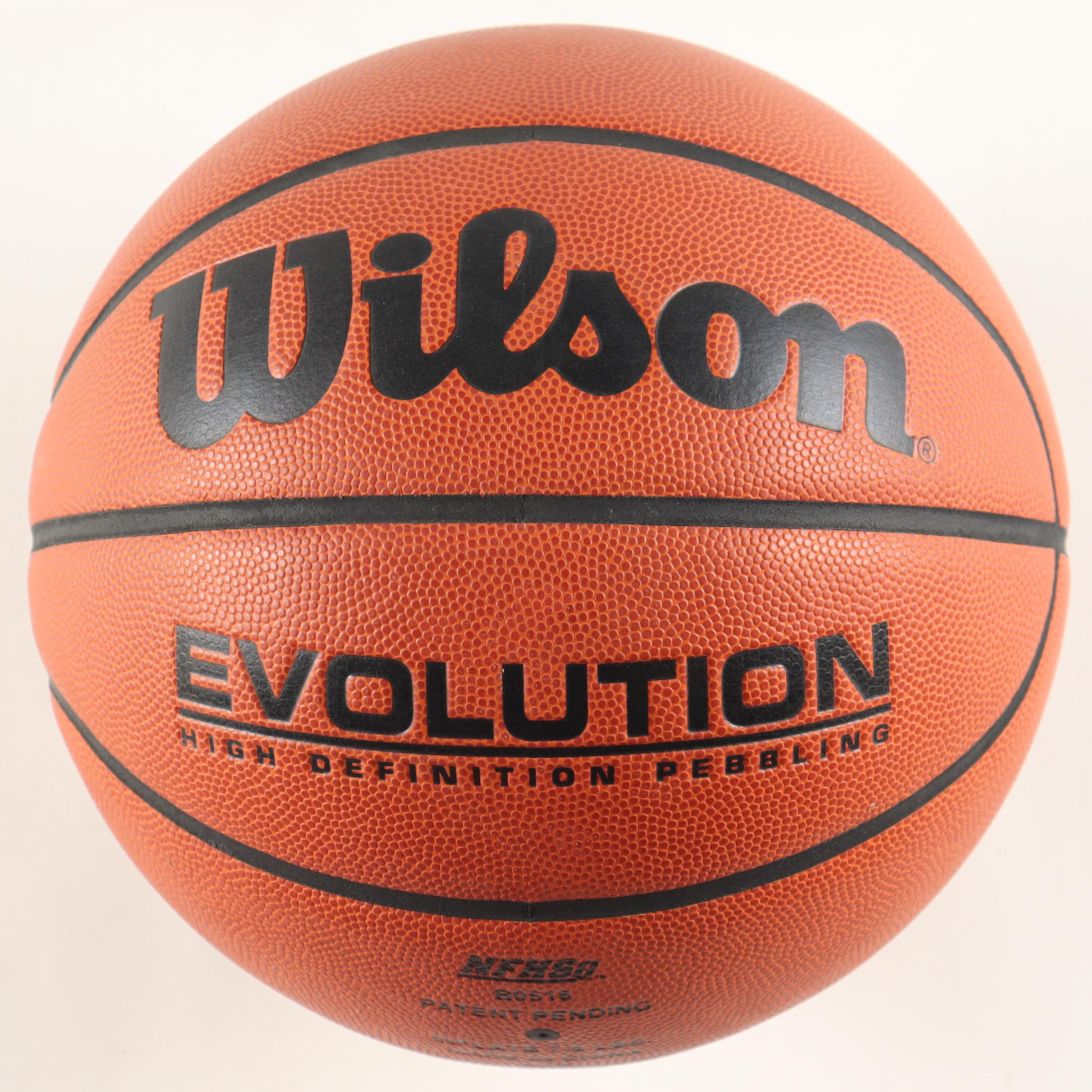 Michael Jordan Signed Wilson Basketball with Display Case,
“Best Wishes”