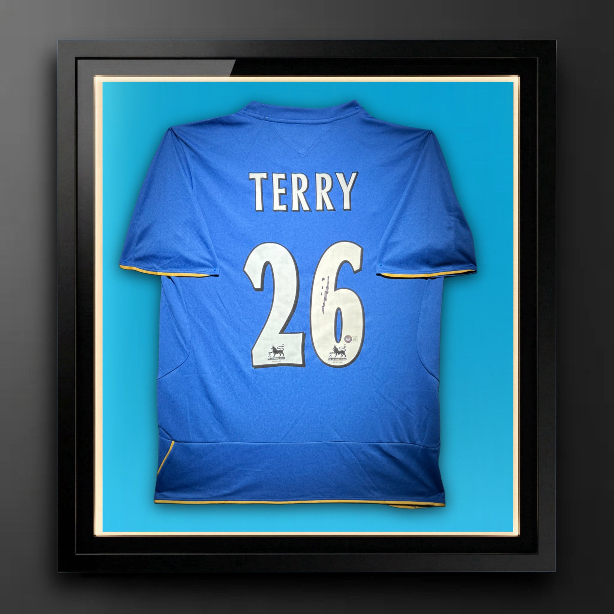 John Terry Signed Chelsea Jersey Certified by Beckett authentic-signatures