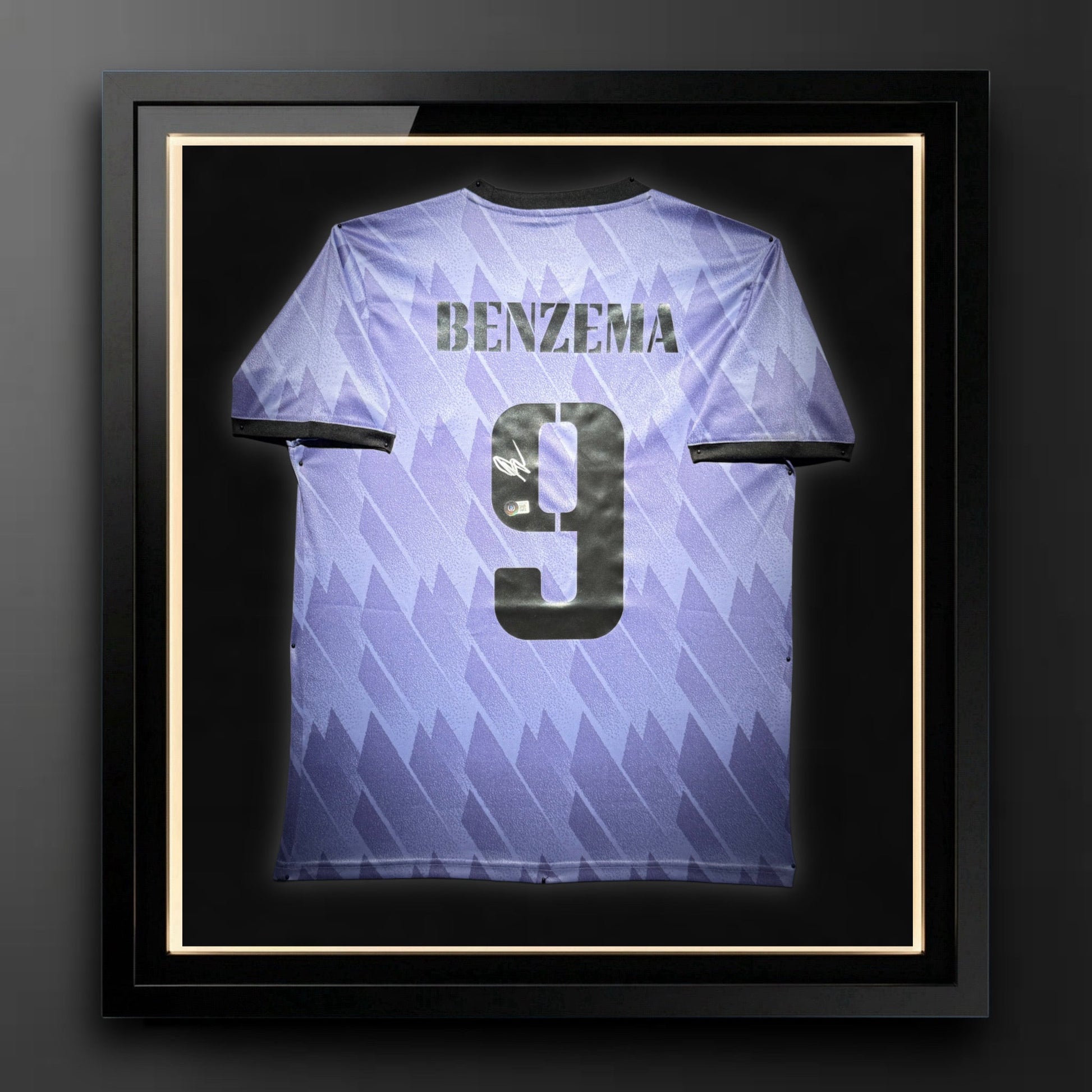 Karim Benzema Signed Real Madrid Authentic Jersey Certified by Beckett authentic-signatures