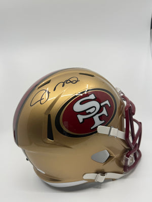 Joe Montana Signed San Francisco 49ers Full-Size Speed Helmet, Certified by JSA