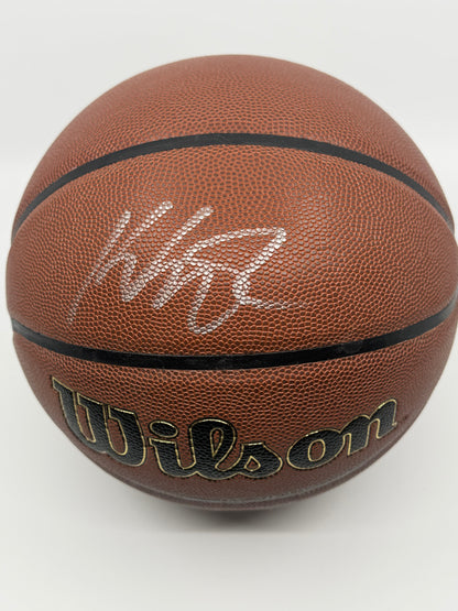Authentic Basketball Signed by Klay Thompson, Certified by JSA