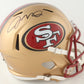 Joe Montana Signed 49ers Full-Size Speed Helmet. Certified by JSA authentic-signatures
