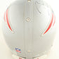 Tom Brady Signed Patriots Full-Size Authentic On-Field VSR4 Throwback Helmet Inscribed "NFL Draft Pick 199". Certified by FANATICS authentic-signatures