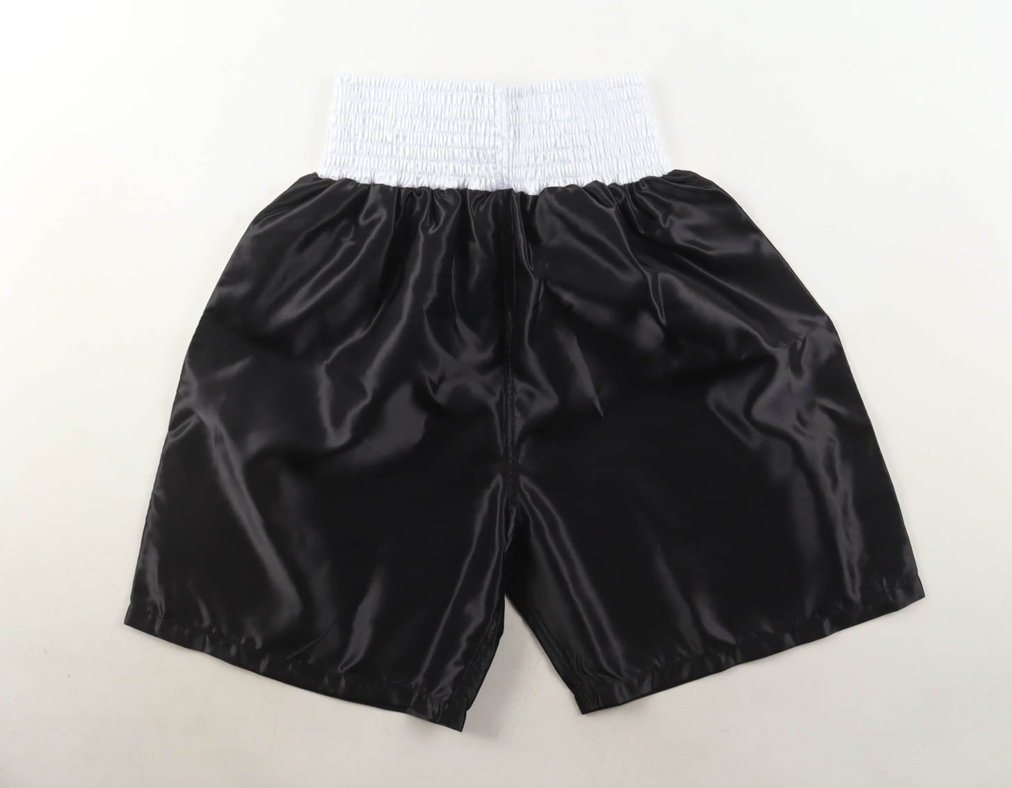 James "Buster" Douglas Signed Title Trim Boxing Trunks Inscribed "I
Defeat Iron Mike 2-11-90"