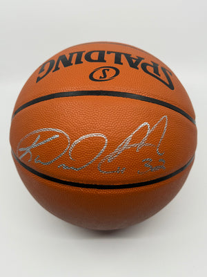 Karl Malone Signed Authentic Basketball, Certified by JSA