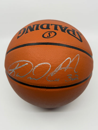 Karl Malone Signed Authentic Basketball, Certified by JSA