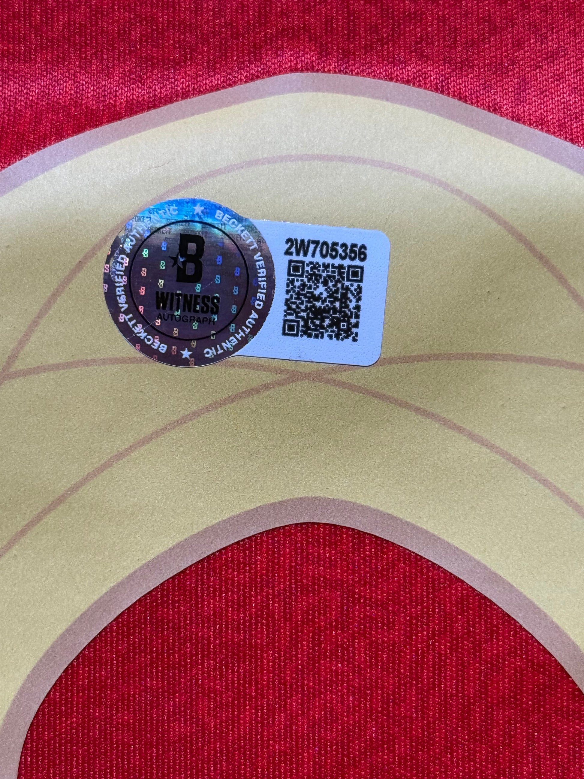 Maillot Domicile Edition Coupe du Monde 2022 Equipe d'Espagne signe par Gavi et Certifie par Beckett authentic-signatures