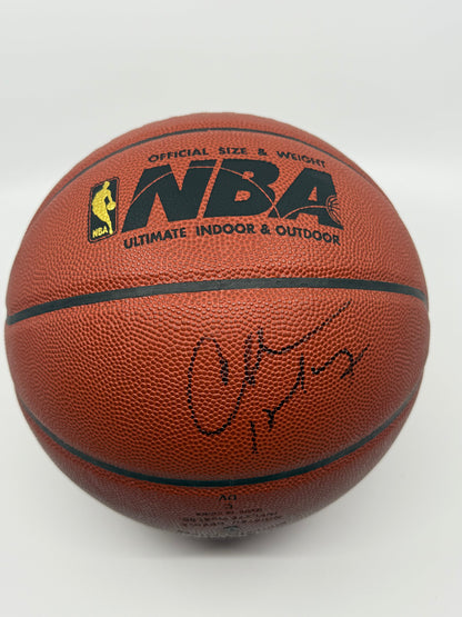 Authentic Basketball Signed by Charles Barkley, Certified by Beckett