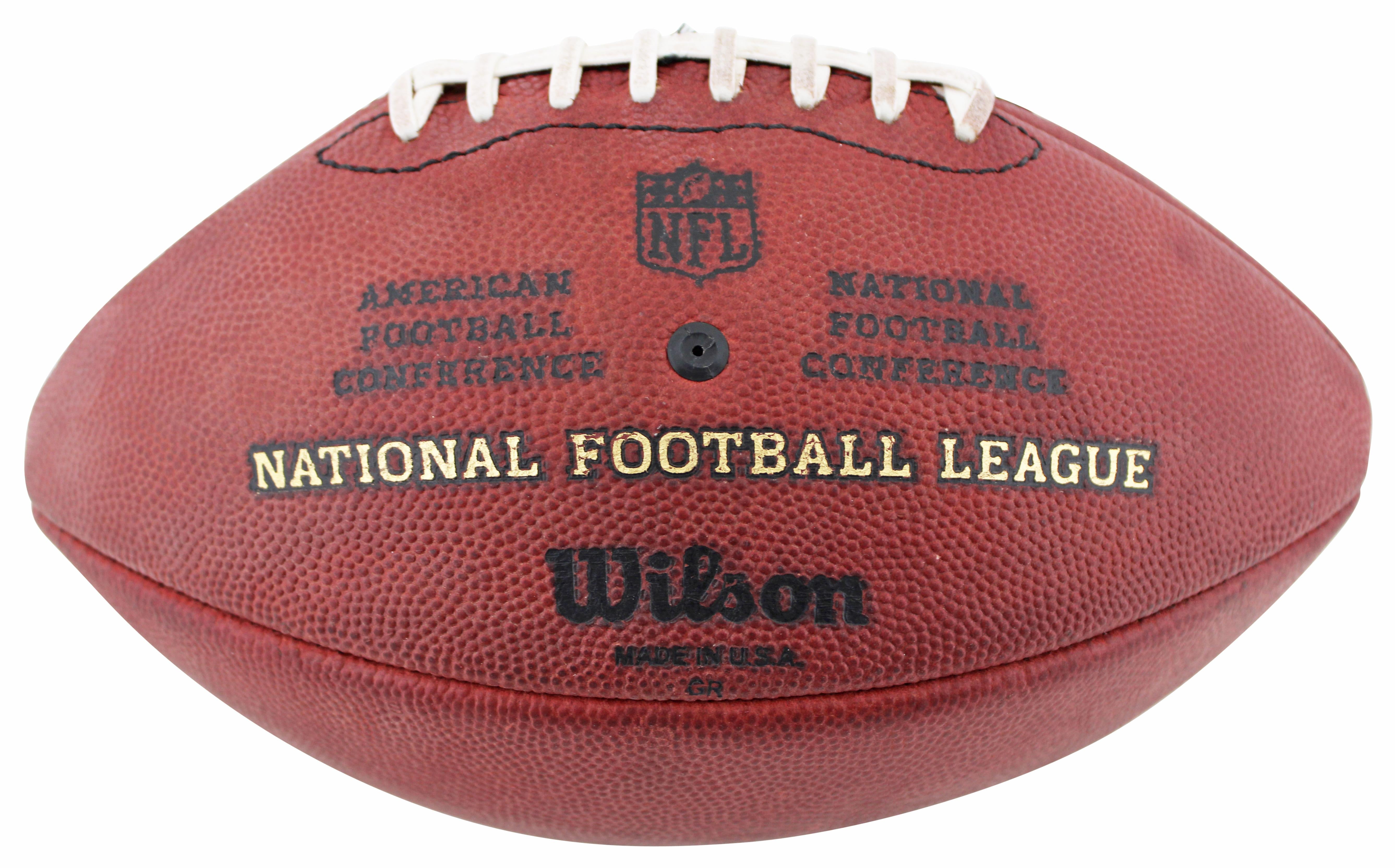 Tom Brady Signed "The Duke" NFL Official Game Ball Inscribed "10-4-20"