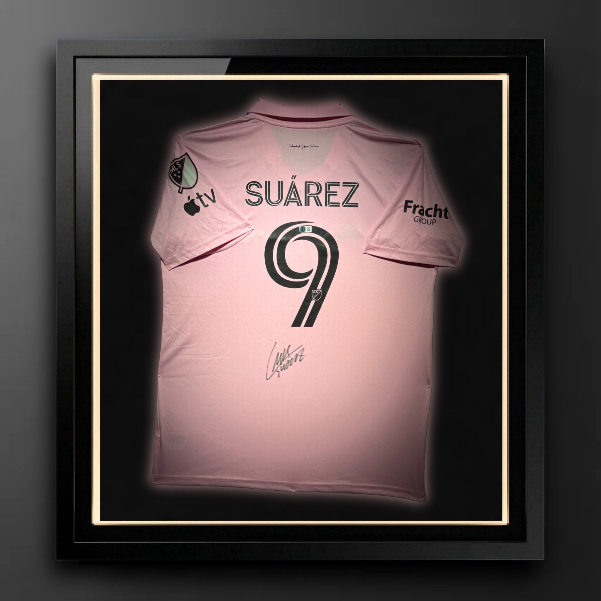 Luis Suarez Signed Inter Miami Authentic Jersey Certified by Beckett authentic-signatures
