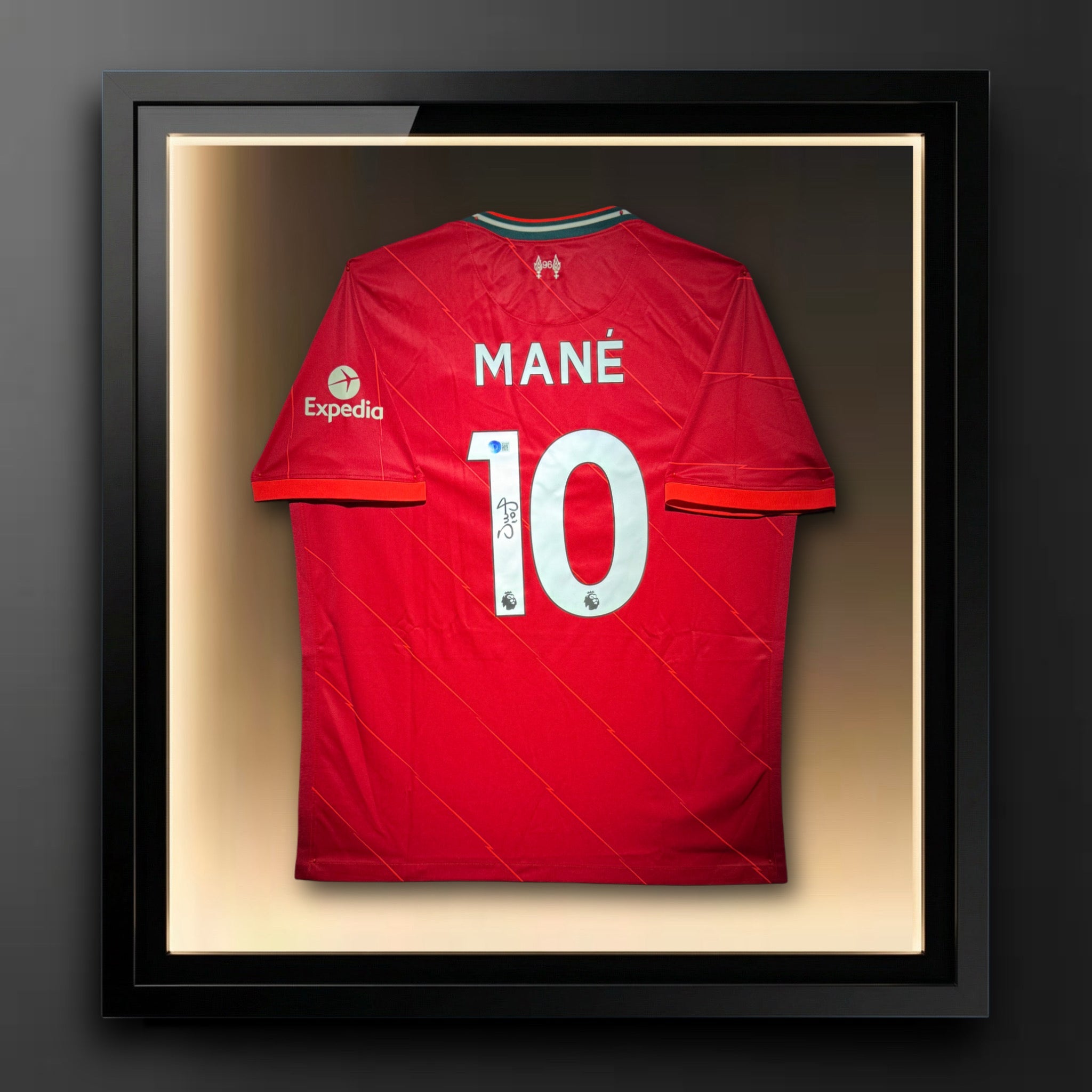 Sadio Mane Signed Liverpool Jersey Certified by Beckett authentic-signatures