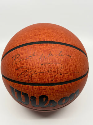 Michael Jordan Signed Basketball Inscribed "Best Wishes", Certified by Beckett