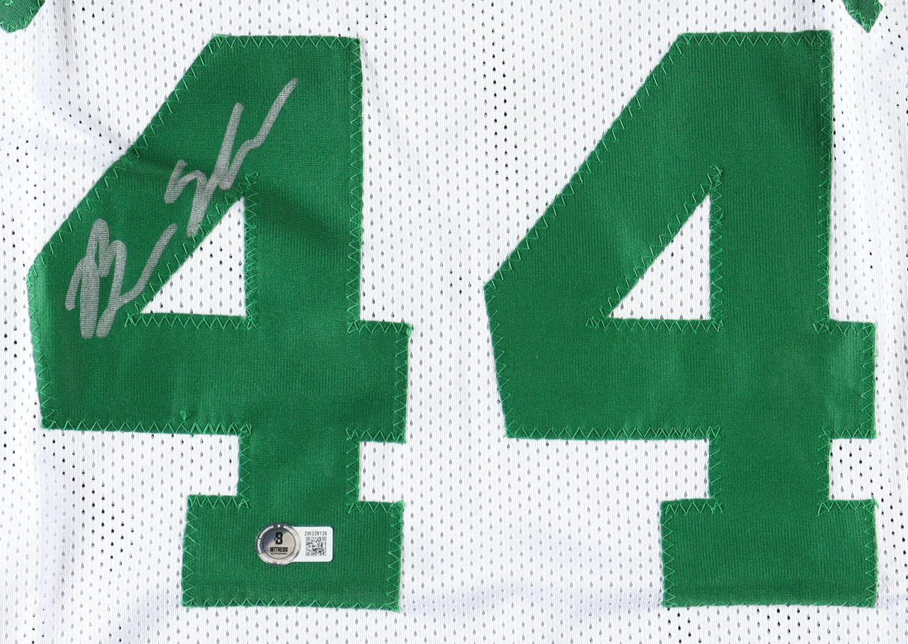 BRIAN SCALABRINE SIGNED CELTICS JERSEY