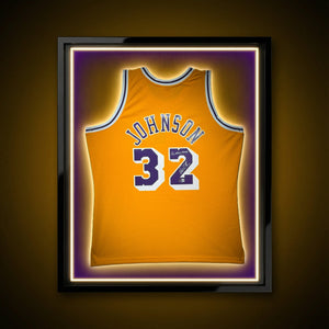 Magic Johnson Signed Los Angeles Lakers Jersey authentic-signatures
