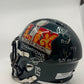 (5).Certified by Beckett Signed Eagles Defense Full-Size Replica Speed Helmet