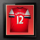 Olivier Giroud Signed Home 2012-13 Arsenal Jersey, Certified by Beckett authentic-signatures Football Authentic Signatures