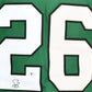 Saquon Barkley Signed Eagles Jersey. Certified by BECKETT authentic-signatures