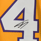 Shaquille O'Neal Signed Career Highlight Stat Jersey - Lakers authentic-signatures