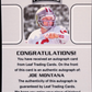 Joe Montana Signed Leaf Metal 90L-GM3 #27/35 authentic-signatures