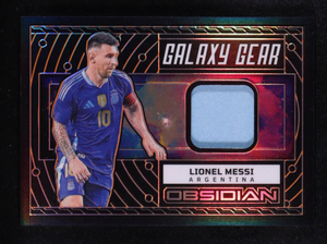 Lionel Messi Panini Obsidian Galaxy Gear Electric Etch Orange 5 #72/99