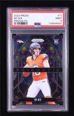 Bo NIX Panini Prizm Prizmatic #11 RC (PSA 9) authentic-signatures