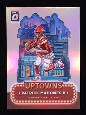 Patrick Mahomes II 2024 Donruss Optic Uptowns #20 authentic-signatures