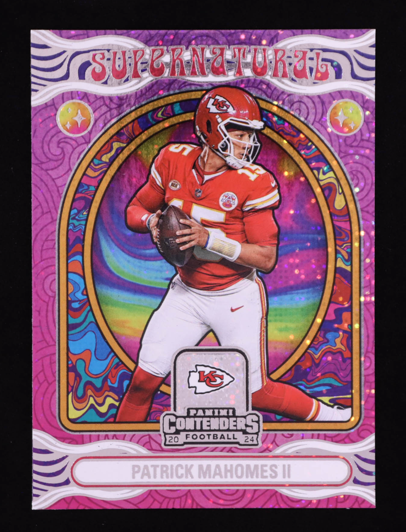 Patrick Mahomes II 2024 Panini Contenders Supernatural #1 authentic-signatures