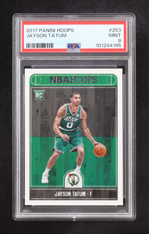 Jayson Tatum 2017-18 Hoops #253 RC (PSA 9)