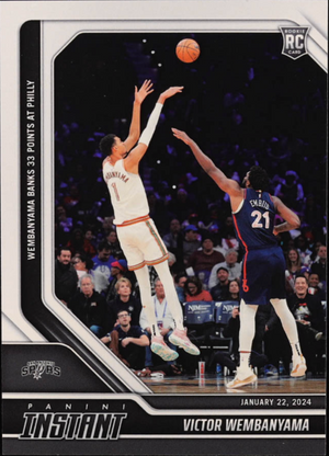 Victor Wembanyama 2023-24 Panini Instant #267 RC authentic-signatures