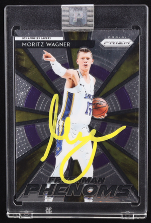 Moritz Wagner Signed 2018-19 Panini Prizm Freshman Phenoms #1 RC